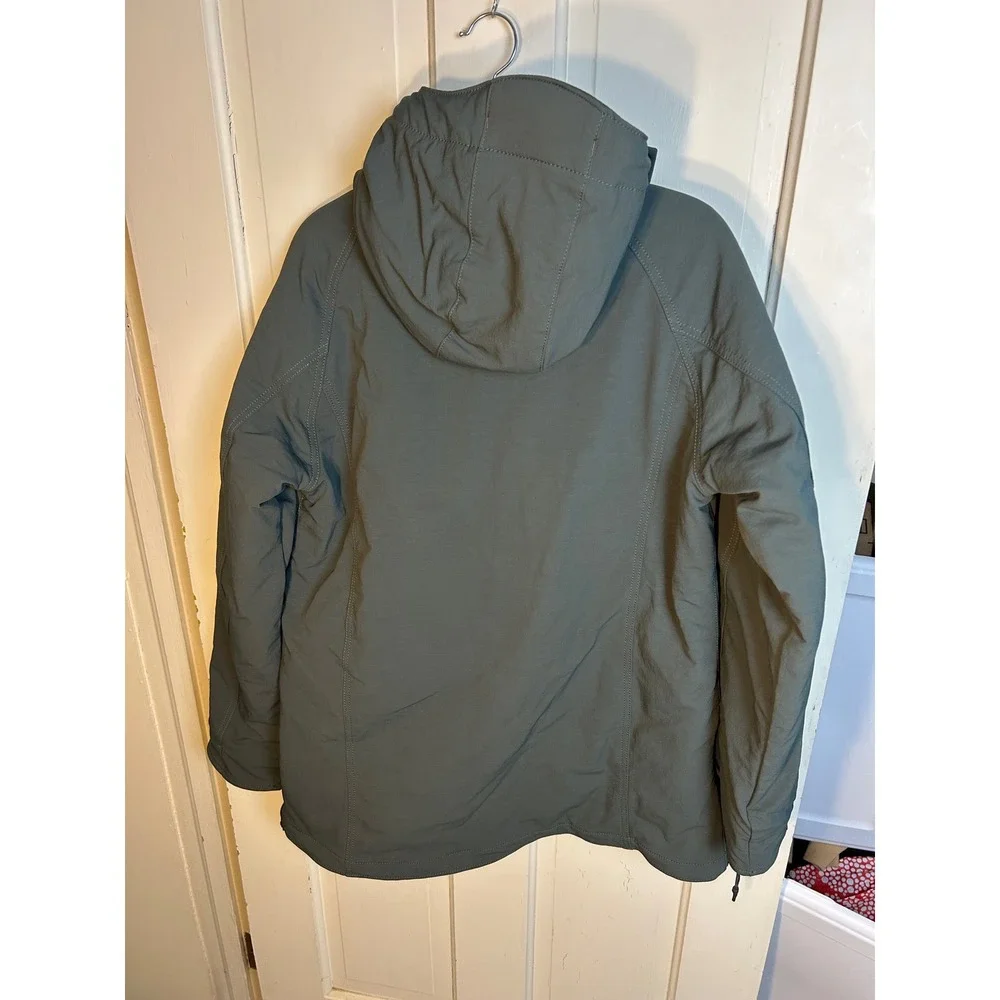Carhartt Super Dux Relaxed Fit Insulated Hooded Jacket Elm Green OC5002-W Size M